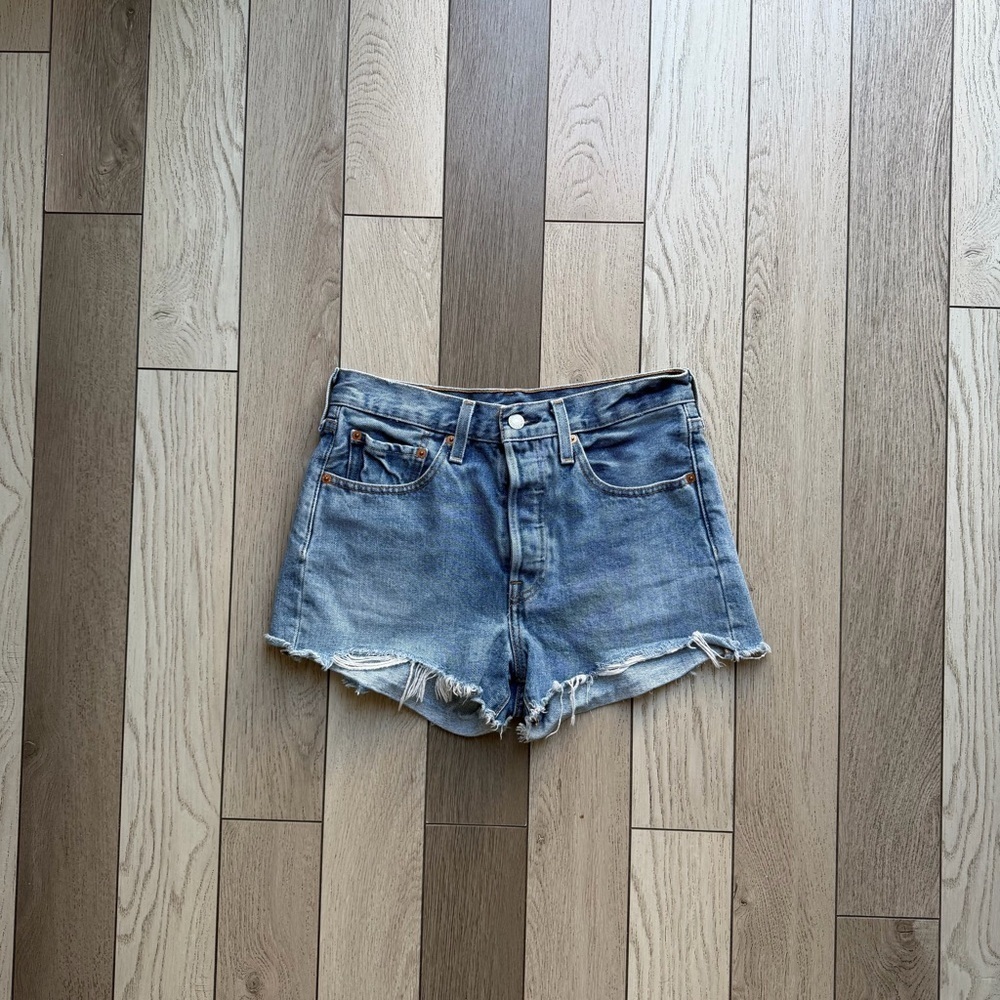 Levi's Classic Blue Jean Shorts